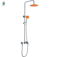KDS-03 empresa comercial de plástico borracha de laranja chuveiro de mão marca d&#39;água misturadores de banheiro chuveiro